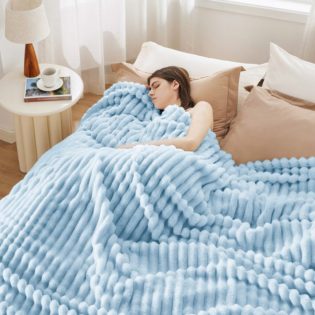 Cozy Throw Blanket, GentleSoft for Sofas, Beds and Relaxing at Home, 8 Sizes and 15 Colors image 84