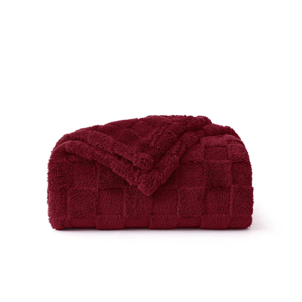 Cozy Throw Blanket, Jacquard Shaggy Sherpa for Living Rooms, Bedrooms and Everyday Lounging, 4 Sizes and 19 Colors image 85