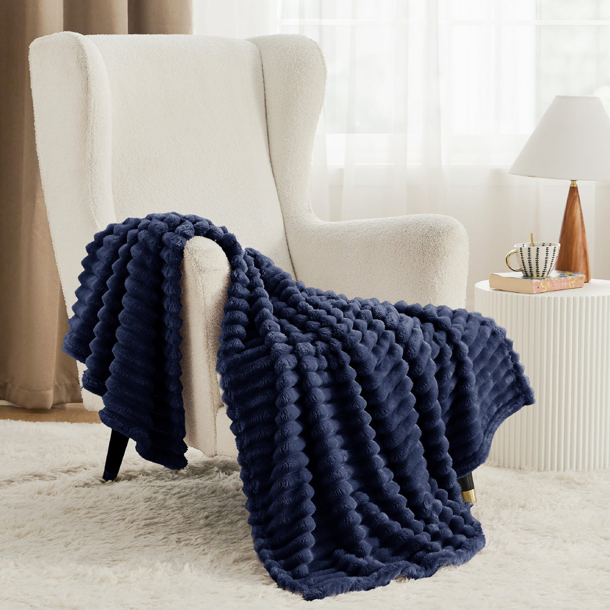 Cozy Throw Blanket, GentleSoft for Sofas, Beds and Relaxing at Home, 8 Sizes and 15 Colors image 86