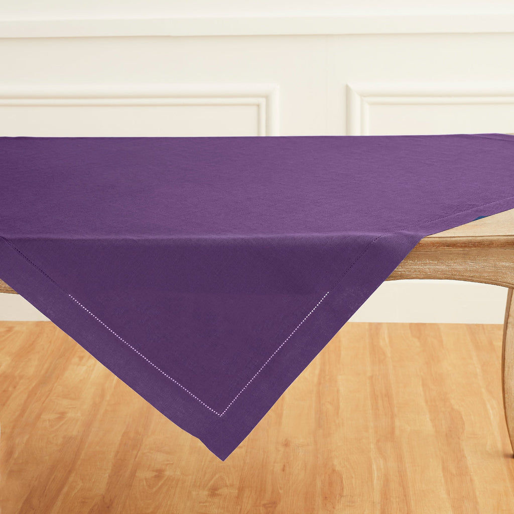 Cozy Throw Blanket, Classic Hemstitch Table for Sofas, Beds and Relaxing at Home, 29 Color Options image 86