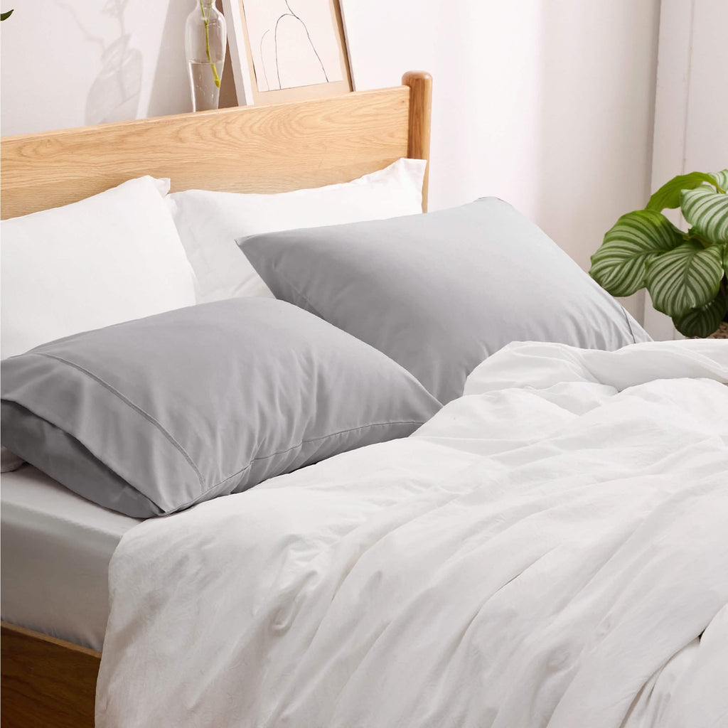 Decorative Pillow Sham, Fade and Stain Resistant Microfiber for Guest Rooms, Headboards and Everyday Bedroom Decor, 4 Sizes and 18 Colors image 86
