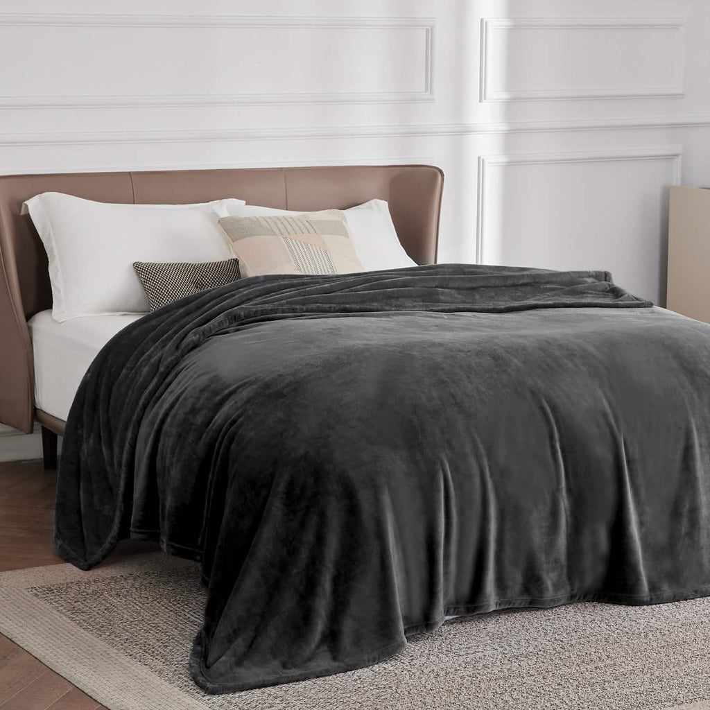 Cozy Throw Blanket, Flannel Fleece 300gsm, Lightweight Design for Living Rooms, Bedrooms and Everyday Lounging, 4 Sizes and 29 Colors image 87
