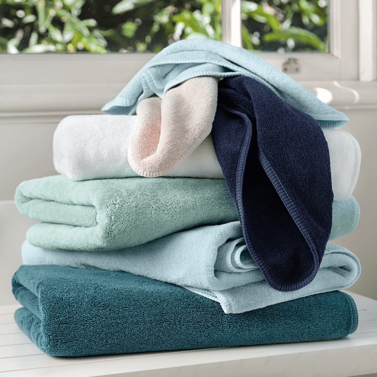 Bath Linen, Spa Towel Collection for Home Bathrooms and Everyday Care, 5 Sizes and 14 Colors image 87
