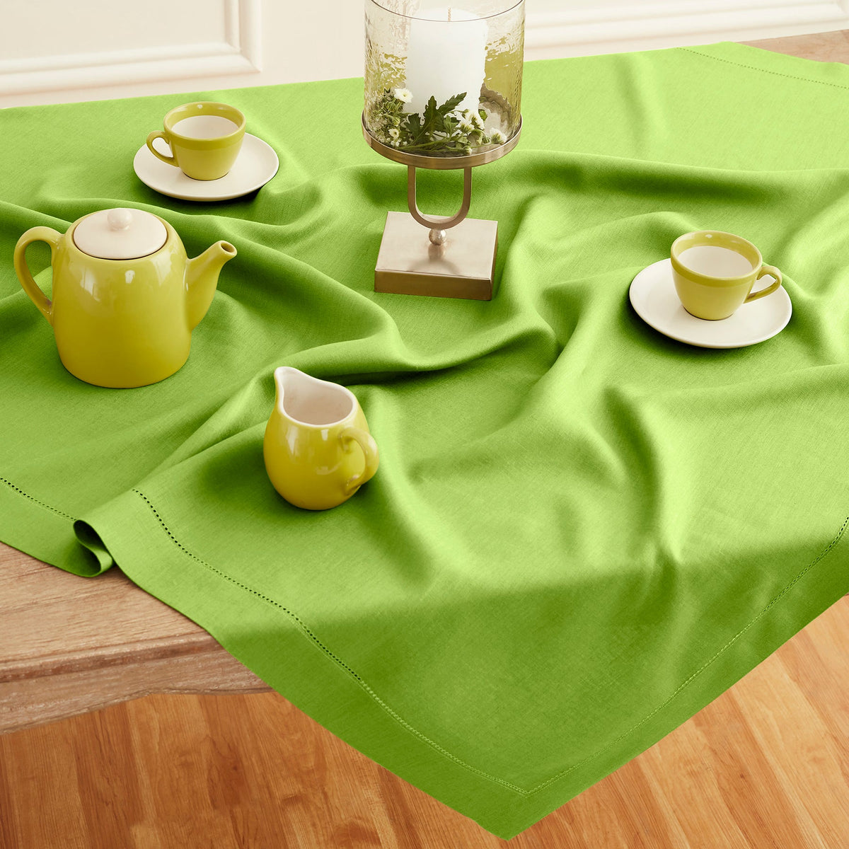 Cozy Throw Blanket, Classic Hemstitch Table for Sofas, Beds and Relaxing at Home, 29 Color Options image 88