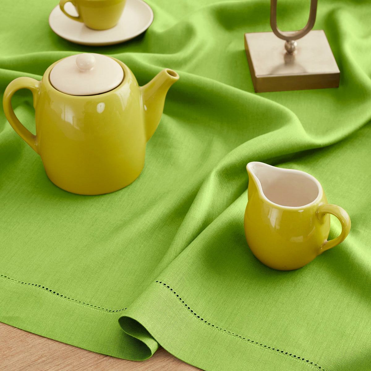 Cozy Throw Blanket, Classic Hemstitch Table for Sofas, Beds and Relaxing at Home, 29 Color Options image 89