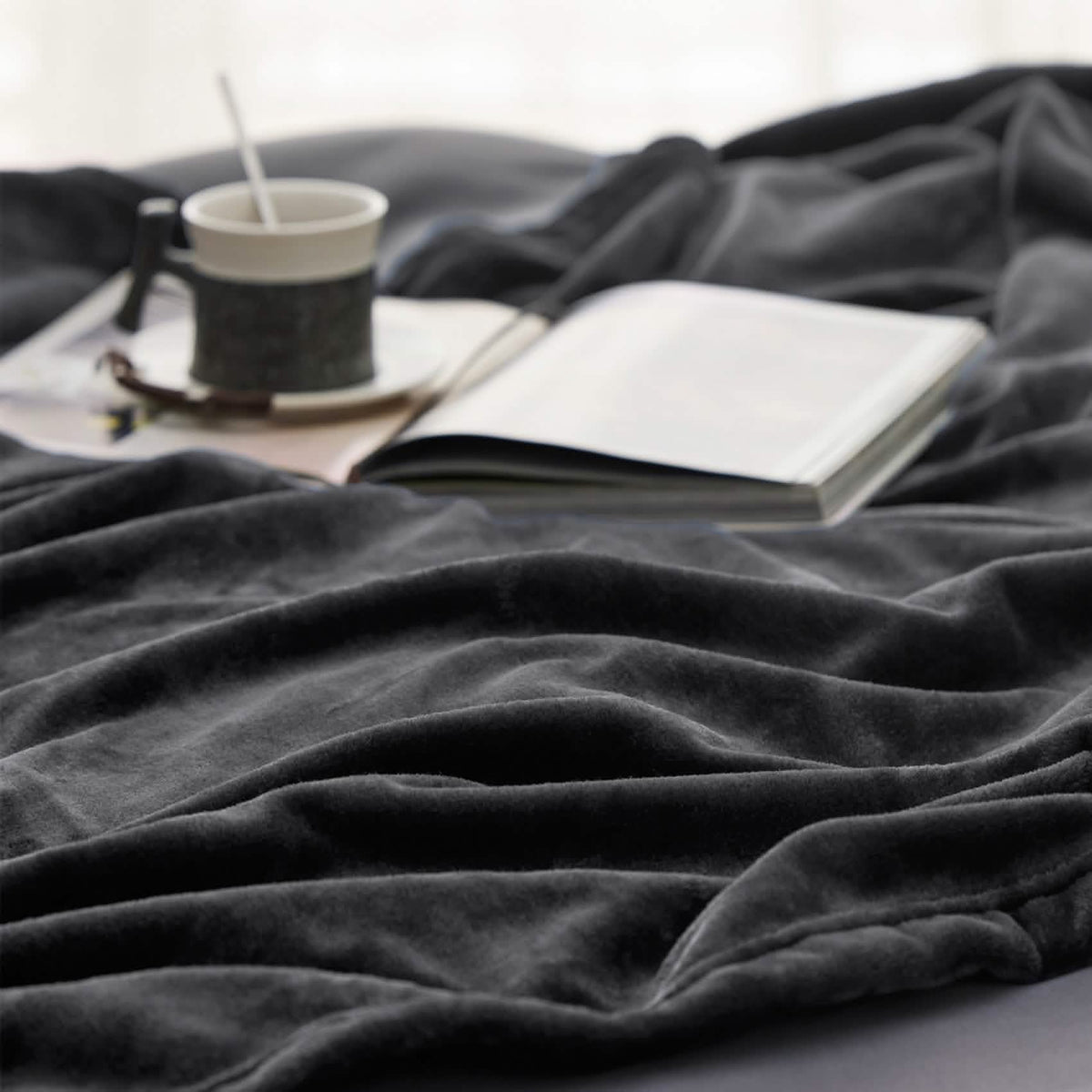 Cozy Throw Blanket, Flannel Fleece 300gsm, Lightweight Design for Living Rooms, Bedrooms and Everyday Lounging, 4 Sizes and 29 Colors image 89