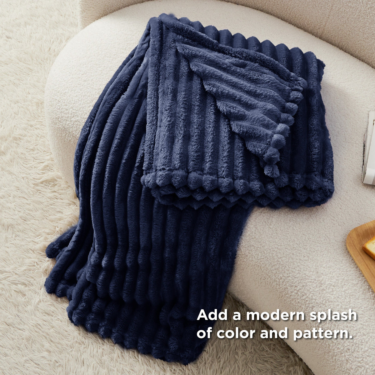 Cozy Throw Blanket, GentleSoft for Sofas, Beds and Relaxing at Home, 8 Sizes and 15 Colors image 89