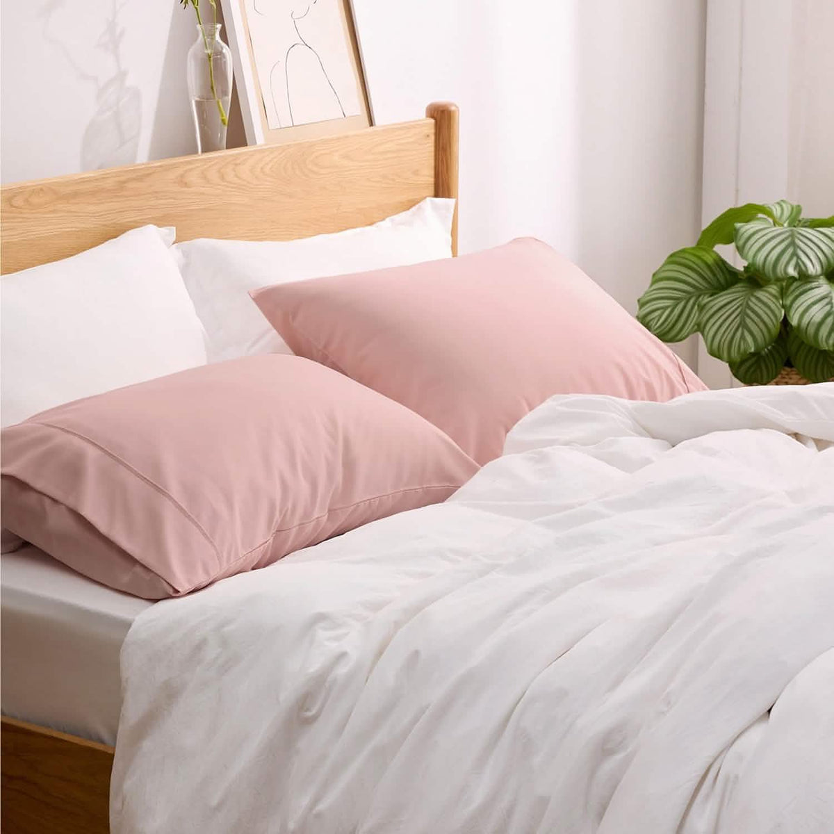 Decorative Pillow Sham, Fade and Stain Resistant Microfiber for Guest Rooms, Headboards and Everyday Bedroom Decor, 4 Sizes and 18 Colors image 90