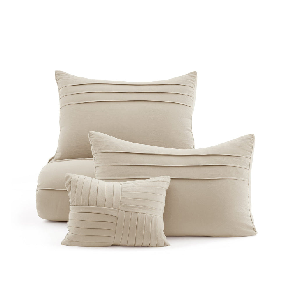 Bed Comforter, Pinch Pleat Set for Year-Round Bedroom Comfort and Restful Sleep, 5 Sizes and 19 Colors image 91