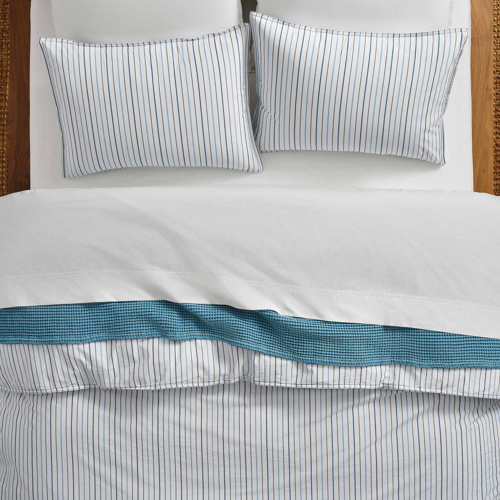 Bed Sheet Set, Washed Classic Percale Core Last Call, Breathable Construction for Master Bedrooms, Guest Beds and Daily Use image 92