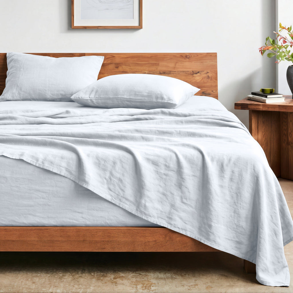 Bed Sheet Set, Ultra Soft Washed for Master Bedrooms, Guest Beds and Daily Use, 5 Sizes and 14 Colors image 92