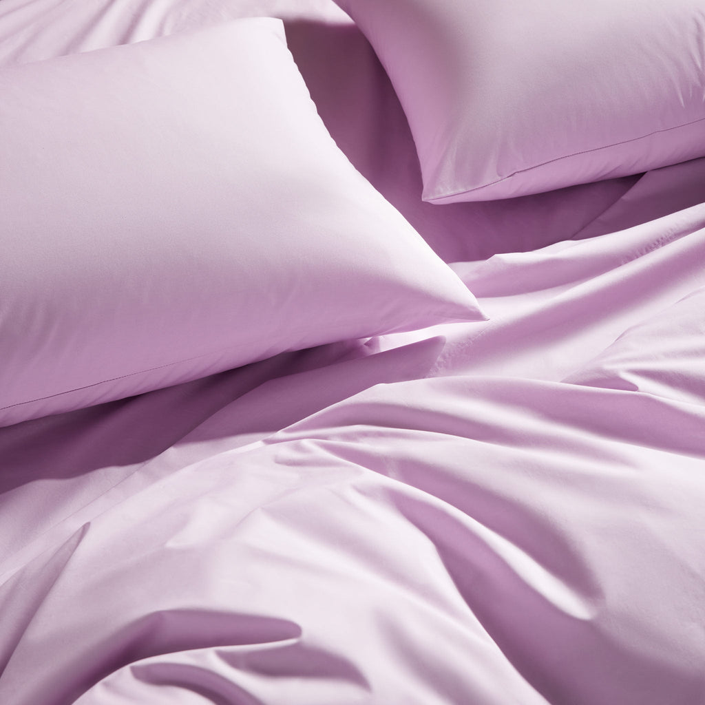 Duvet Cover Set, Classic Percale Last Call for Guest Rooms and Everyday Bedroom Styling, 3 Sizes and 18 Colors image 92