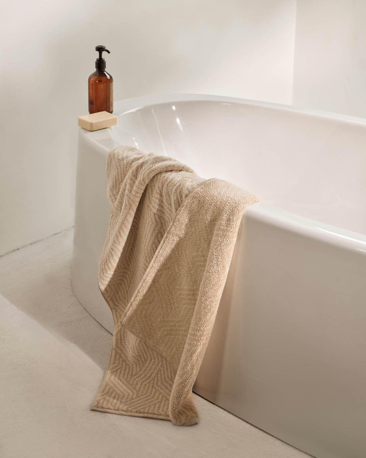 Bath Towel, Organic Cotton Shell for Home Bathrooms and Everyday Care, 4 Color Options, Designed for Daily Bathroom Routines and Guest Baths image 93