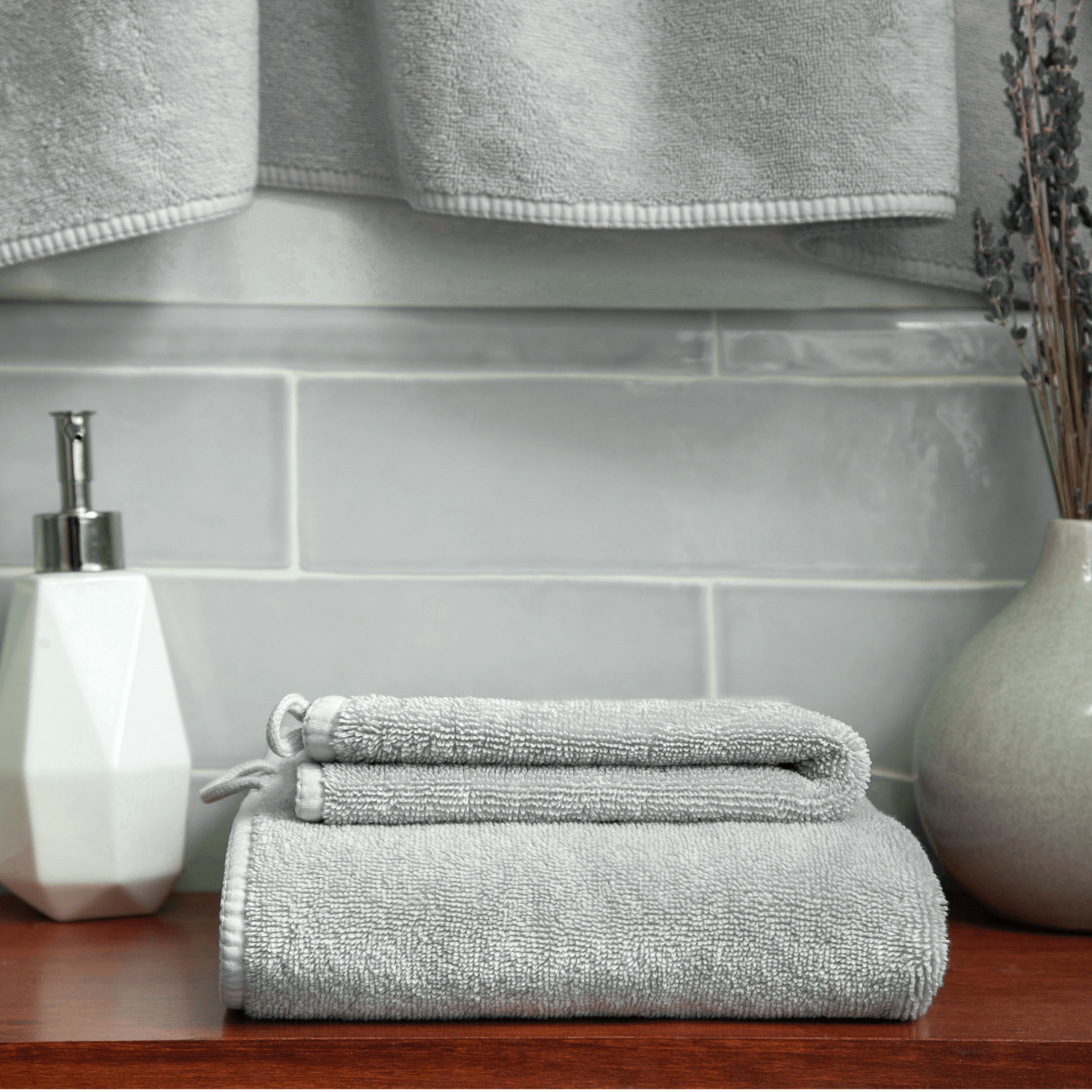 Bath Linen, Spa Towel Collection for Home Bathrooms and Everyday Care, 5 Sizes and 14 Colors image 95