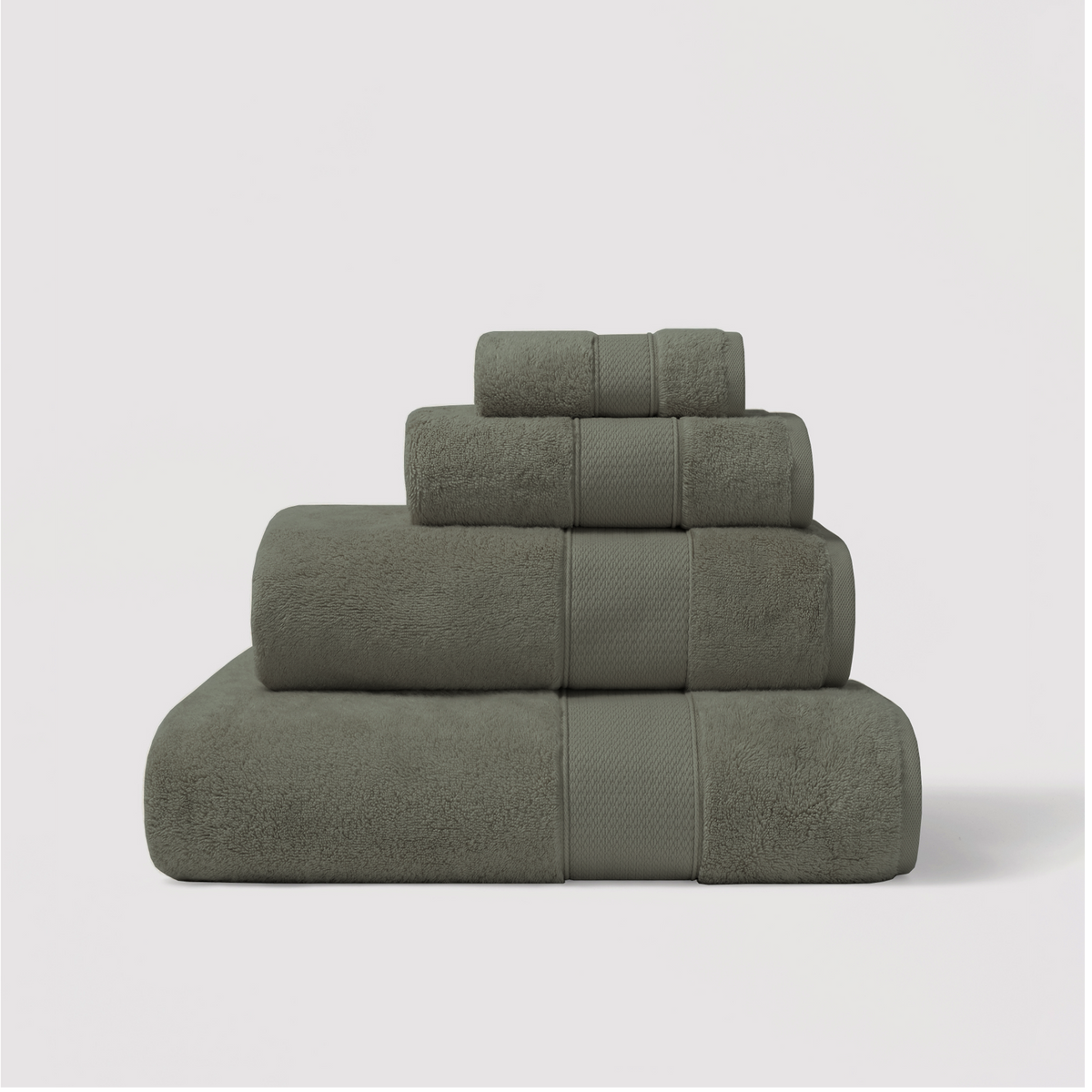 Bath Linen, Plush Towel Collection for Daily Bathroom Routines and Guest Baths, 5 Sizes and 15 Colors image 96