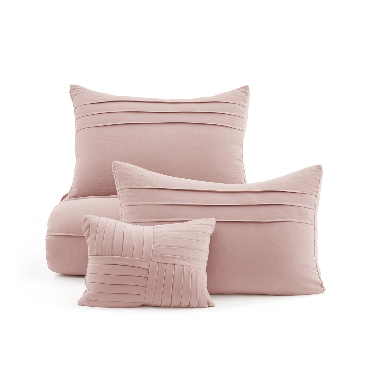 Bed Comforter, Pinch Pleat Set for Year-Round Bedroom Comfort and Restful Sleep, 5 Sizes and 19 Colors image 97