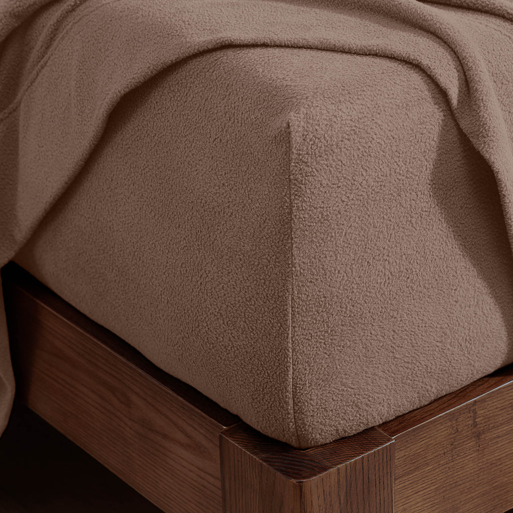 Bed Sheet Set, Polar Fleece for Master Bedrooms, Guest Beds and Daily Use, 9 Sizes and 15 Colors image 97