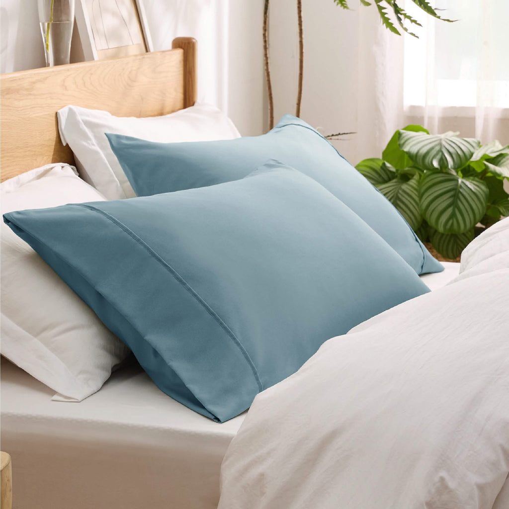 Decorative Pillow Sham, Fade and Stain Resistant Microfiber for Guest Rooms, Headboards and Everyday Bedroom Decor, 4 Sizes and 18 Colors image 98