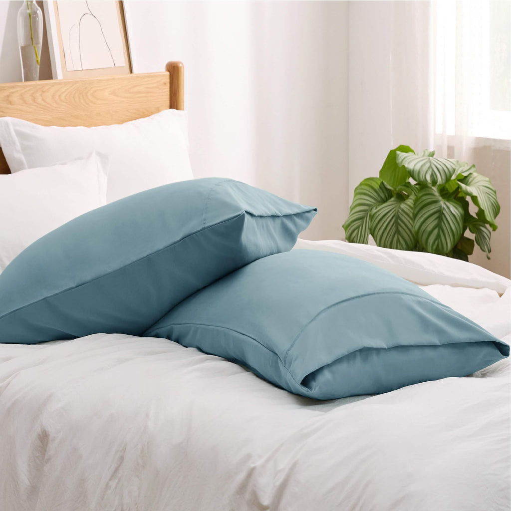 Decorative Pillow Sham, Fade and Stain Resistant Microfiber for Guest Rooms, Headboards and Everyday Bedroom Decor, 4 Sizes and 18 Colors image 99