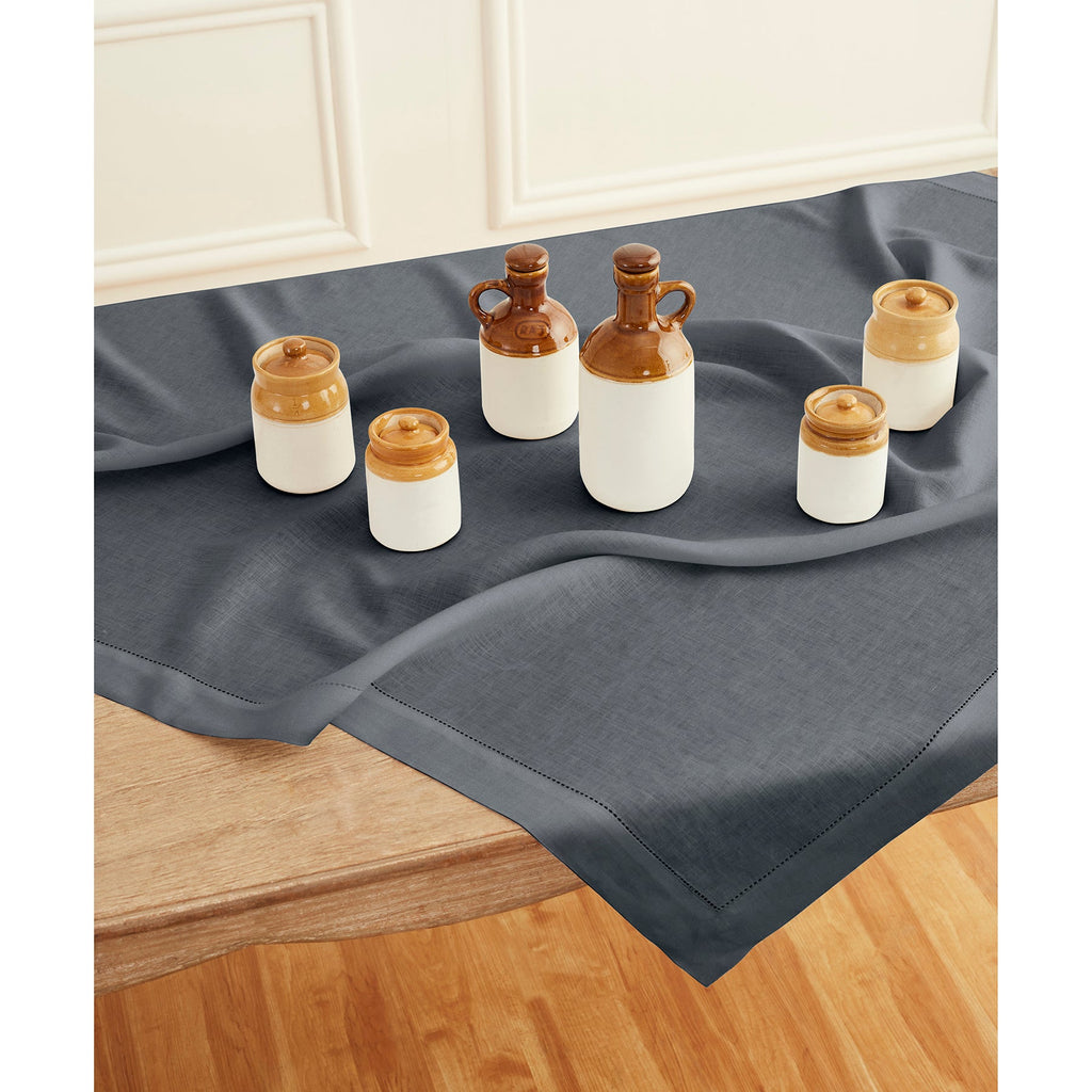 Cozy Throw Blanket, Classic Hemstitch Table for Sofas, Beds and Relaxing at Home, 29 Color Options image 100