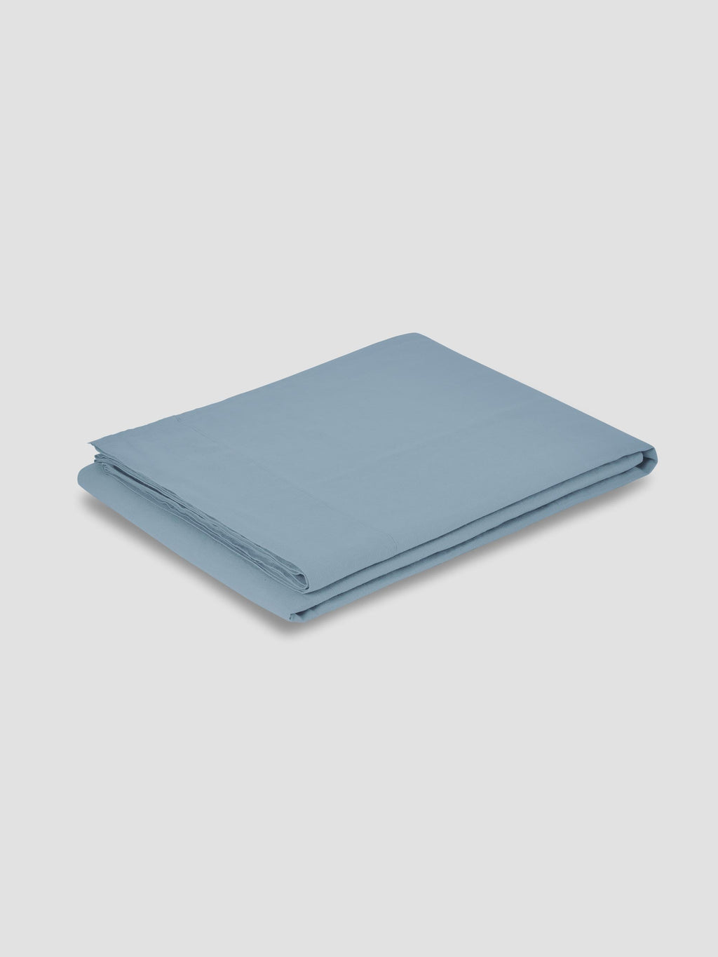 Flat Sheet, Dusk Blue 100% Linen, Lightweight Design for Bedroom Comfort, Bed Layering and Everyday Sleep, 2 Size Options image 2
