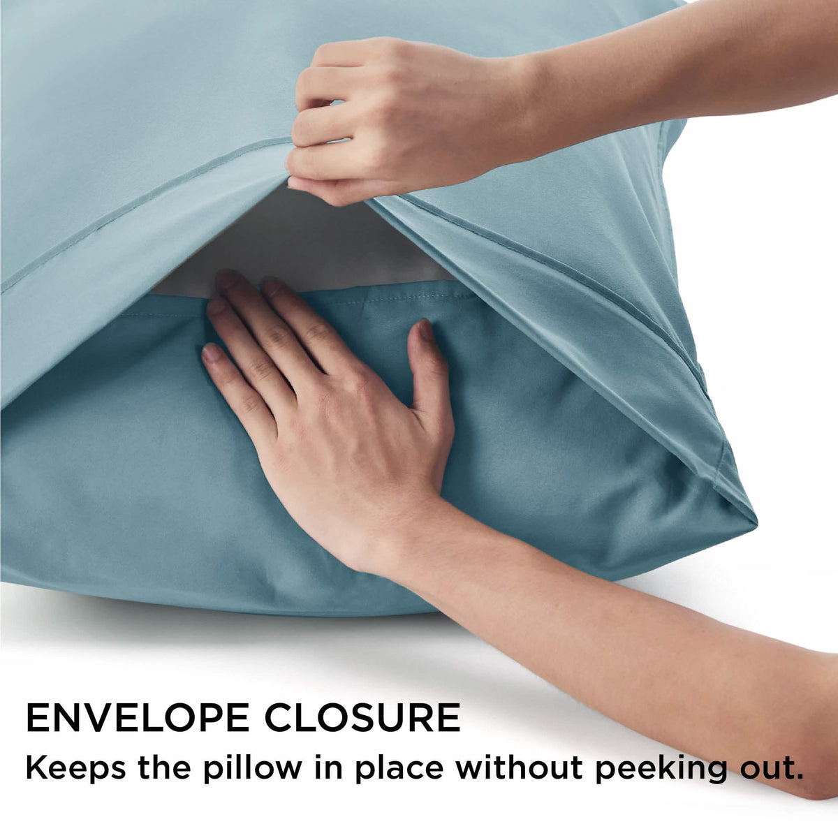 Decorative Pillow Sham, Fade and Stain Resistant Microfiber for Guest Rooms, Headboards and Everyday Bedroom Decor, 4 Sizes and 18 Colors image 101