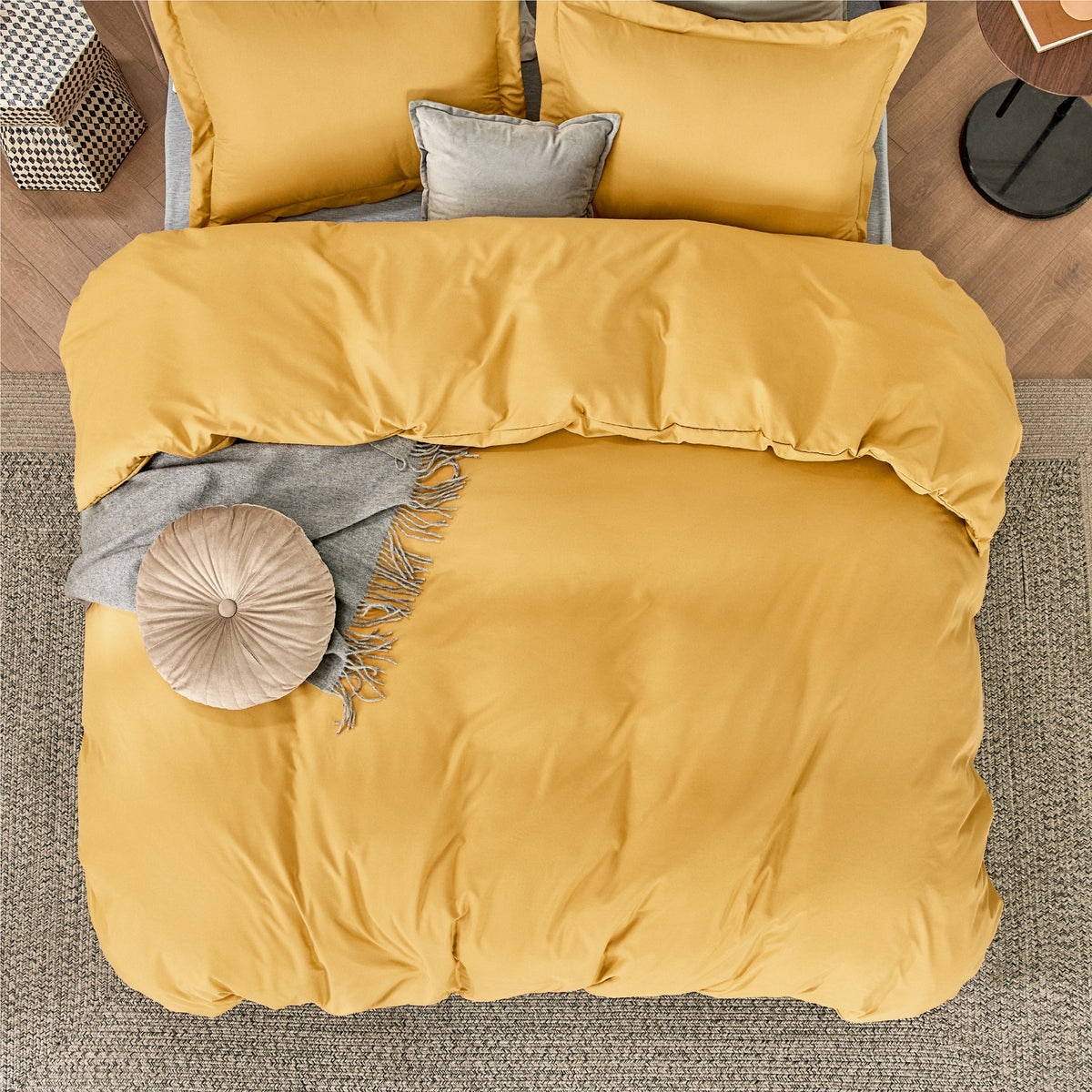 Duvet Cover Set, Brushed Microfiber for Guest Rooms and Everyday Bedroom Styling, 9 Sizes and 36 Colors image 102