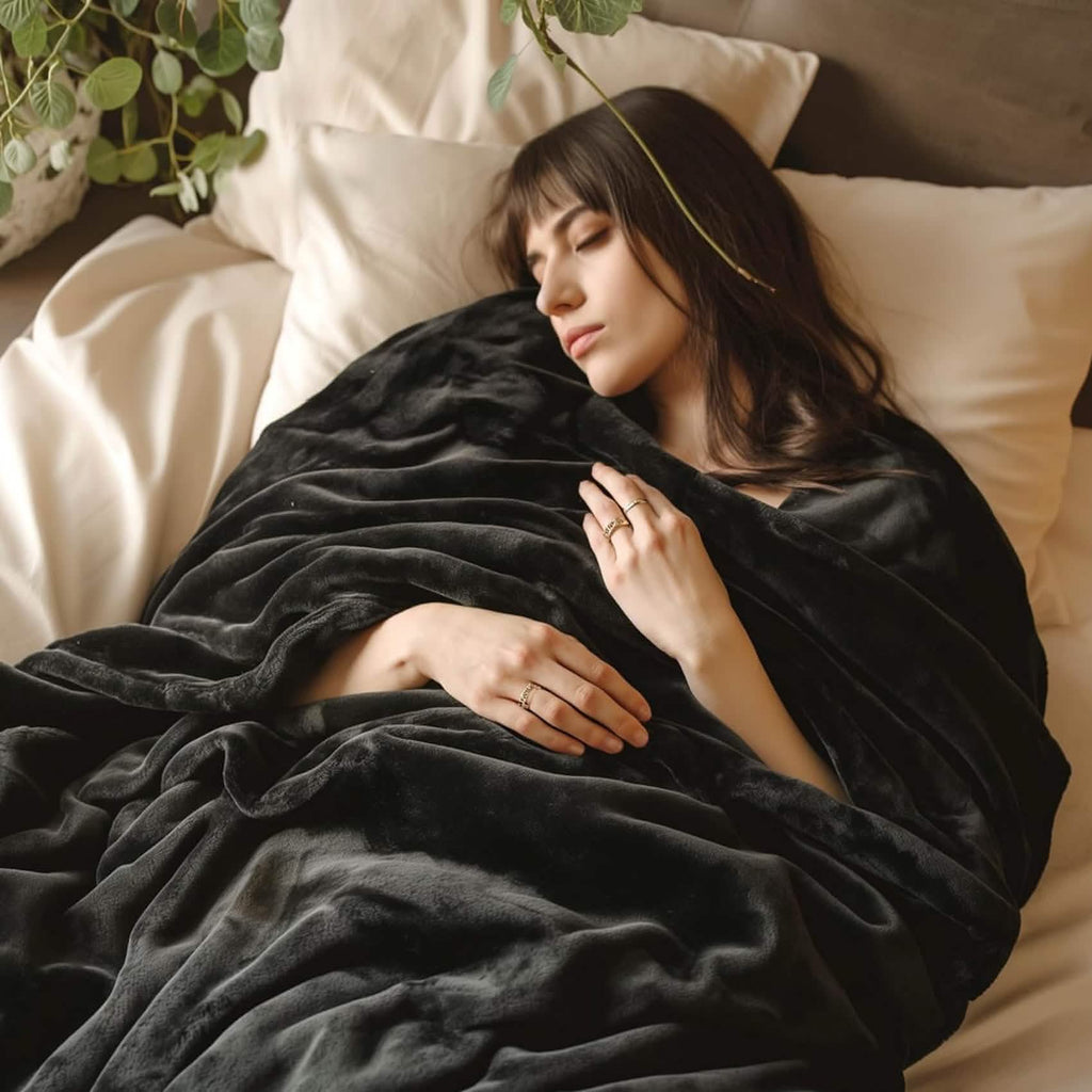 Cozy Throw Blanket, Flannel Fleece 300gsm, Lightweight Design for Living Rooms, Bedrooms and Everyday Lounging, 4 Sizes and 29 Colors image 104