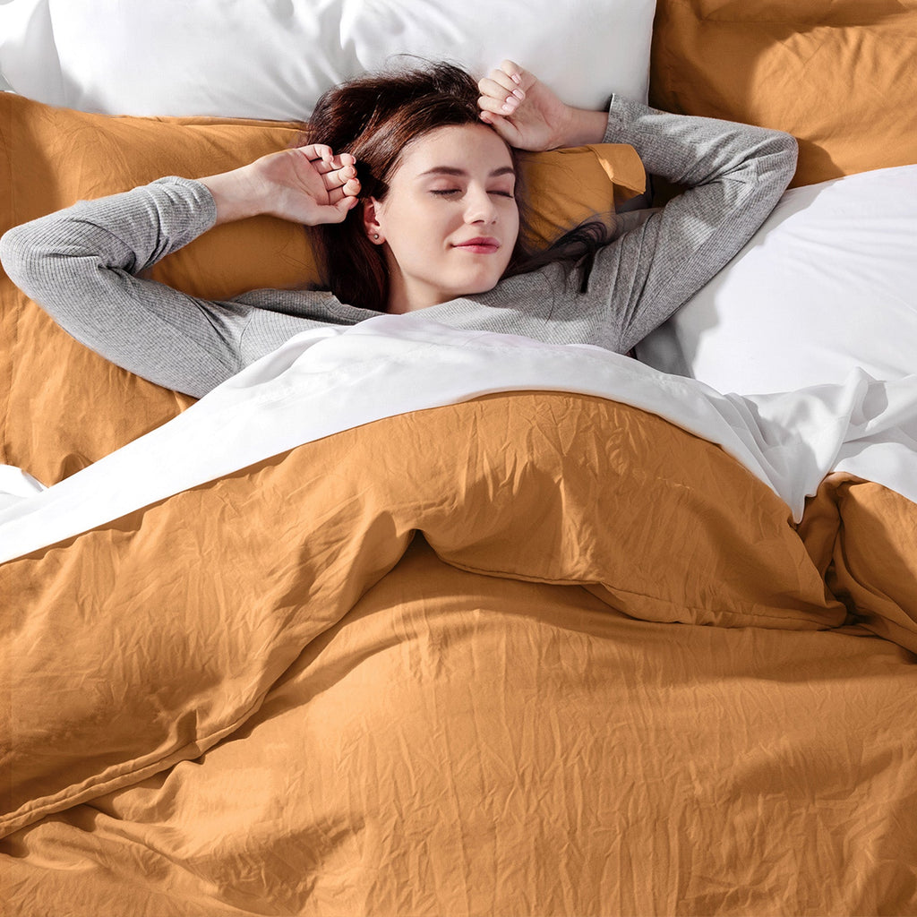 Duvet Cover Set, Ultra Soft Hypoallergenic Microfiber, Lightweight Design for Guest Rooms and Everyday Bedroom Styling image 106