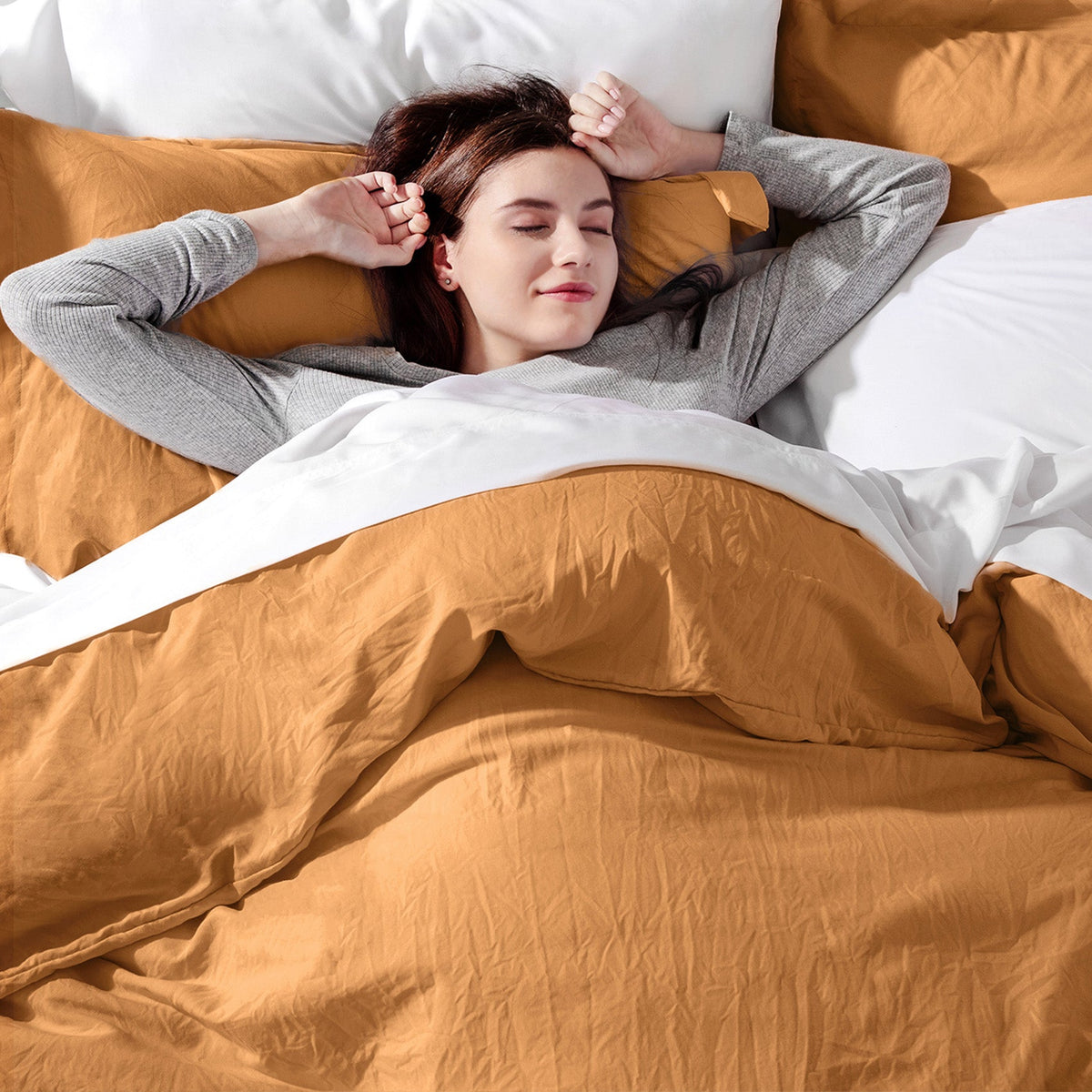 Duvet Cover Set, Ultra Soft Hypoallergenic Microfiber, Lightweight Design for Guest Rooms and Everyday Bedroom Styling image 106