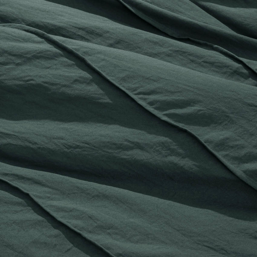 Bed Comforter, Pinch Pleat Set for Year-Round Bedroom Comfort and Restful Sleep, 5 Sizes and 19 Colors image 112
