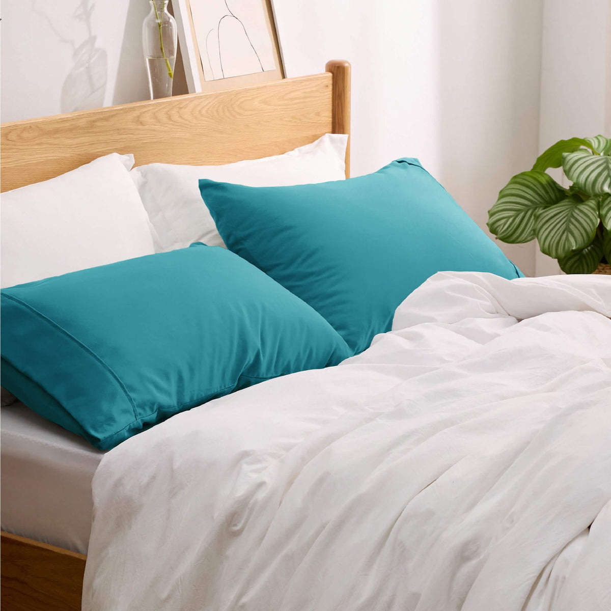 Decorative Pillow Sham, Fade and Stain Resistant Microfiber for Guest Rooms, Headboards and Everyday Bedroom Decor, 4 Sizes and 18 Colors image 114