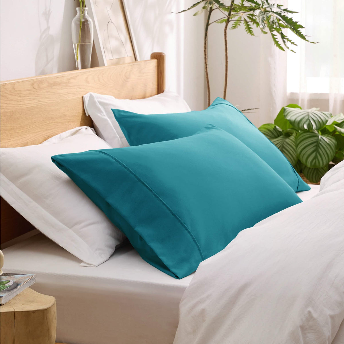 Decorative Pillow Sham, Fade and Stain Resistant Microfiber for Guest Rooms, Headboards and Everyday Bedroom Decor, 4 Sizes and 18 Colors image 115