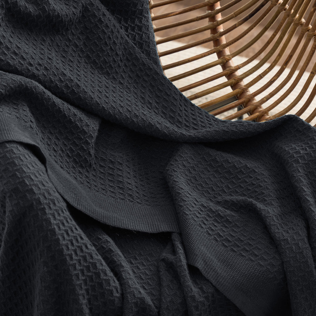 Cozy Throw Blanket, Cotton Waffle Weave, Lightweight Design, Breathable Construction for Living Rooms, Bedrooms and Everyday Lounging image 119
