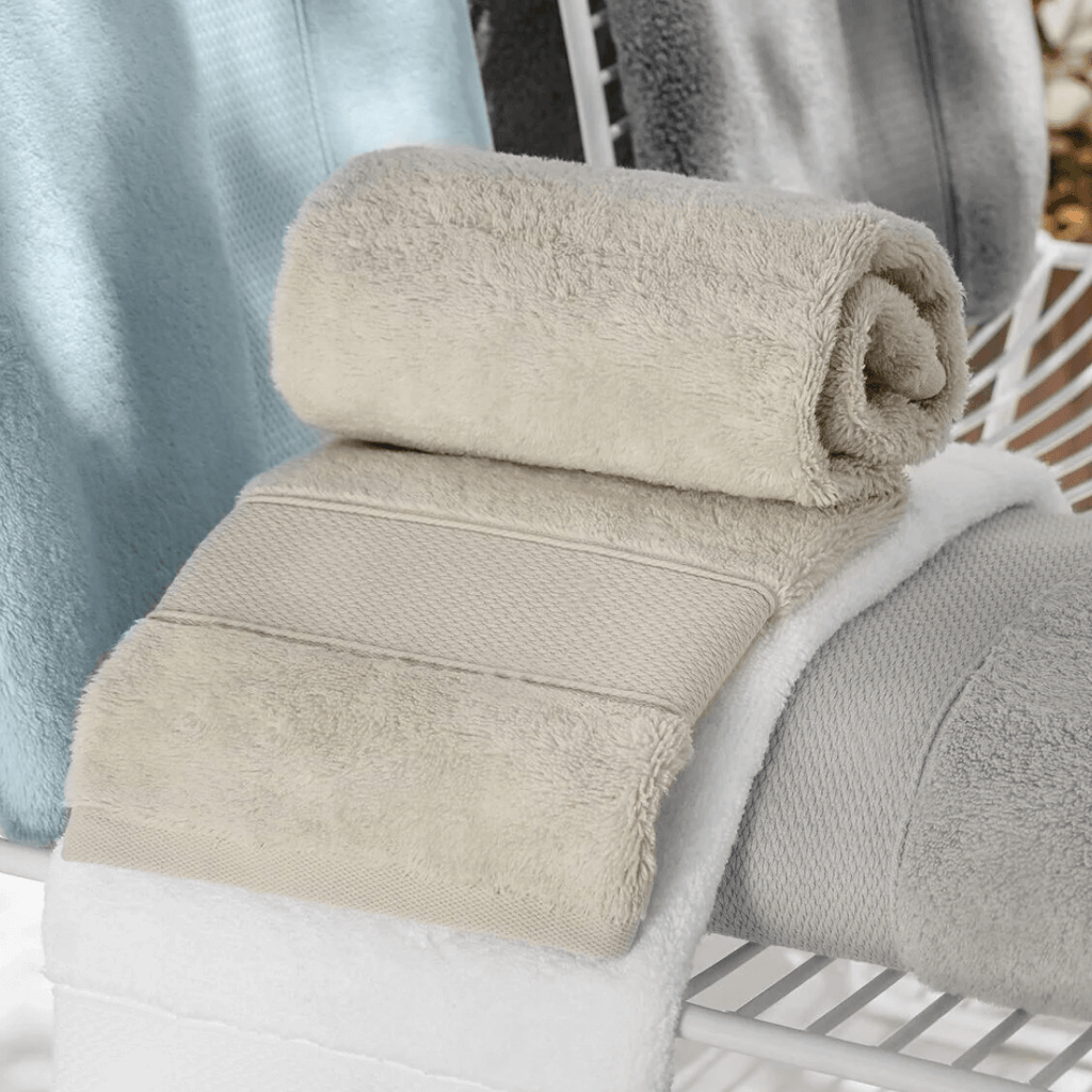 Bath Linen, Plush Towel Collection for Daily Bathroom Routines and Guest Baths, 5 Sizes and 15 Colors image 121