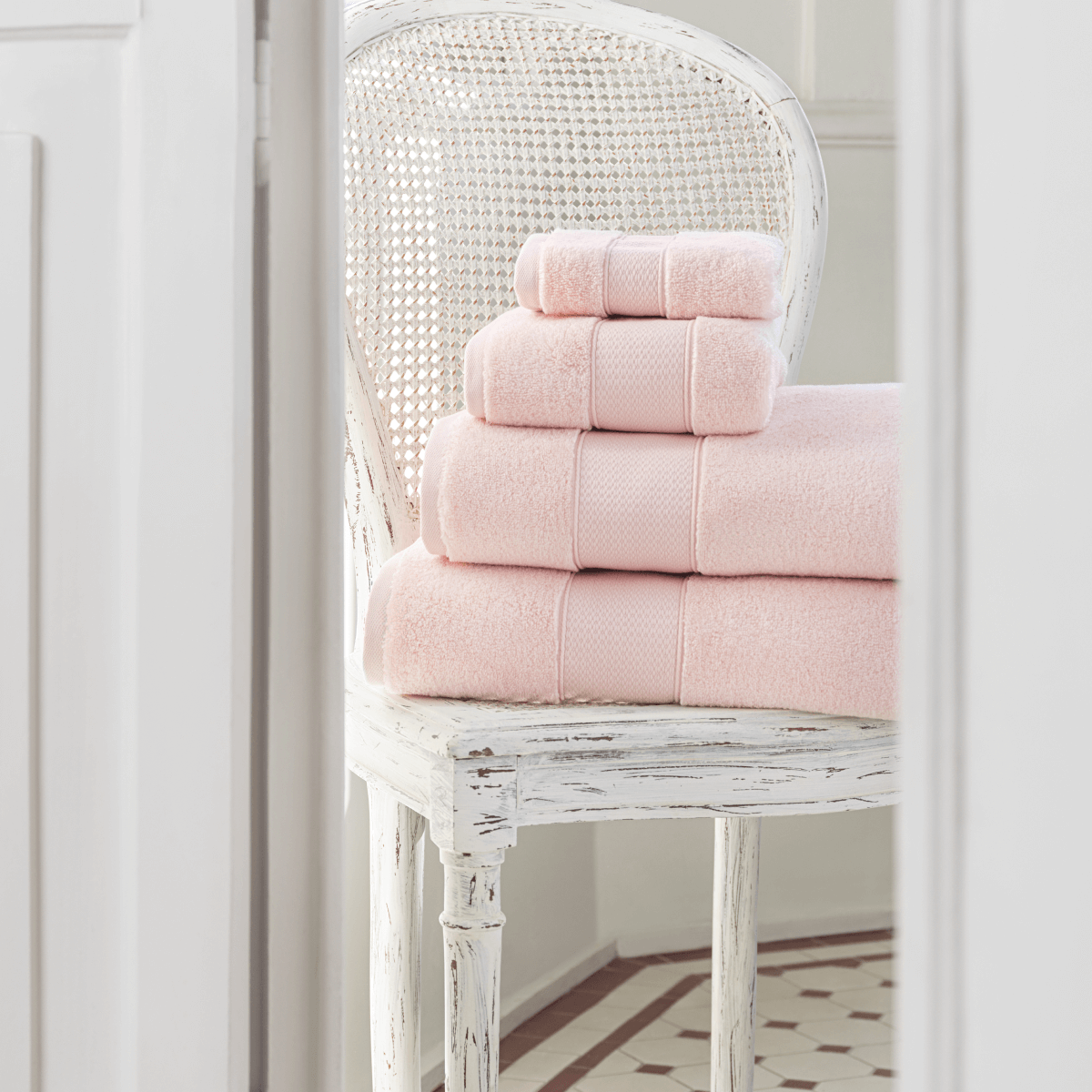 Bath Linen, Plush Towel Collection for Daily Bathroom Routines and Guest Baths, 5 Sizes and 15 Colors image 122