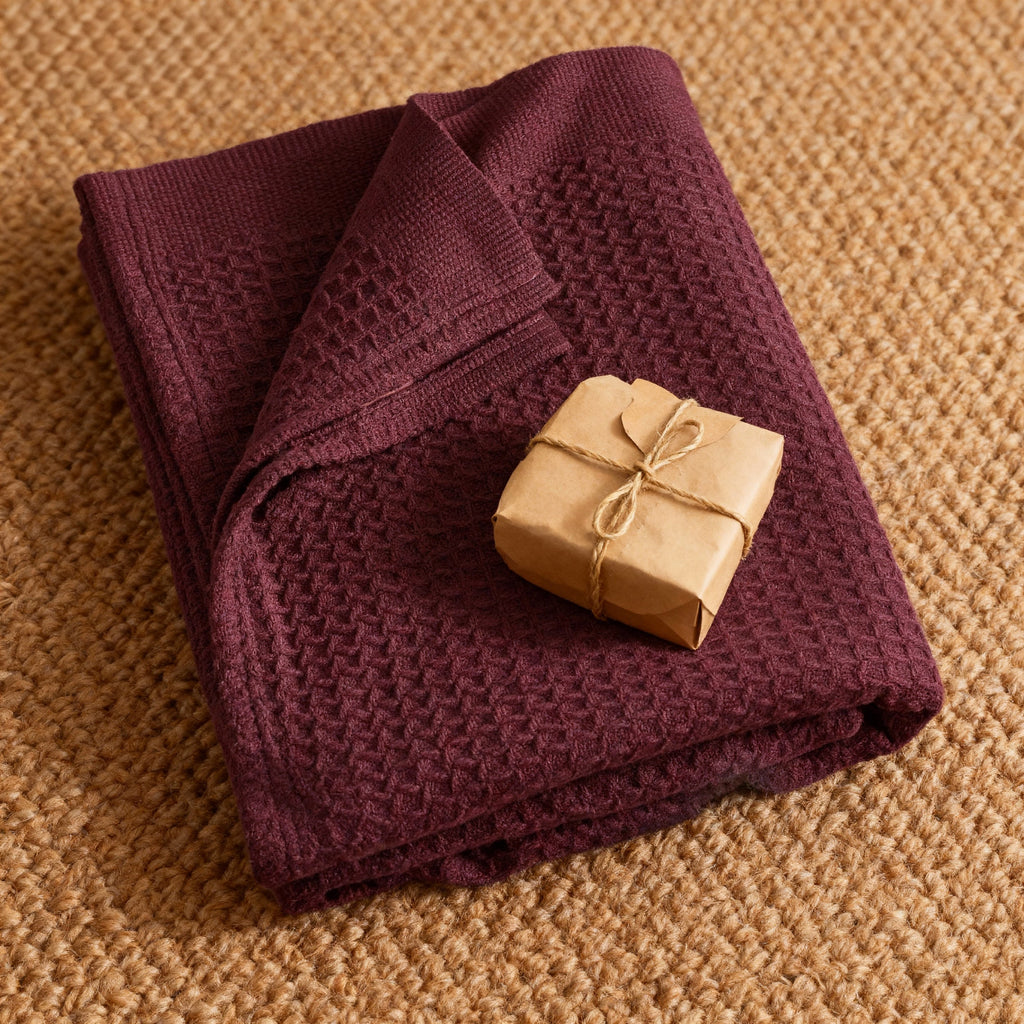 Cozy Throw Blanket, Cotton Waffle Weave, Lightweight Design, Breathable Construction for Living Rooms, Bedrooms and Everyday Lounging image 126
