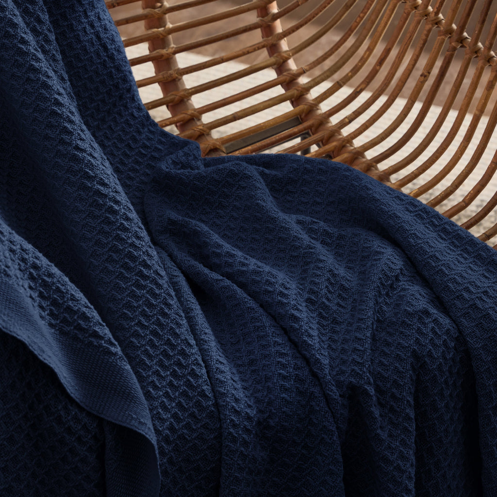 Cozy Throw Blanket, Cotton Waffle Weave, Lightweight Design, Breathable Construction for Living Rooms, Bedrooms and Everyday Lounging image 130