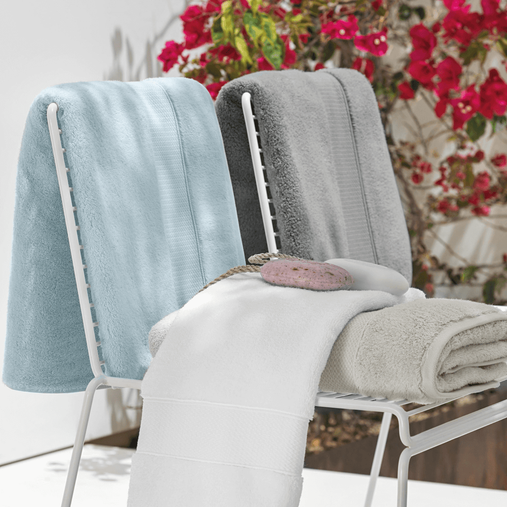 Bath Linen, Plush Towel Collection for Daily Bathroom Routines and Guest Baths, 5 Sizes and 15 Colors image 131