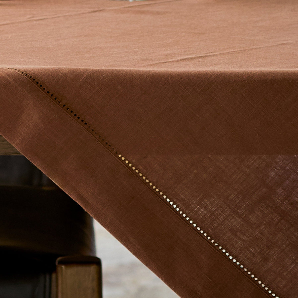 Cozy Throw Blanket, Classic Hemstitch Table for Sofas, Beds and Relaxing at Home, 29 Color Options image 137