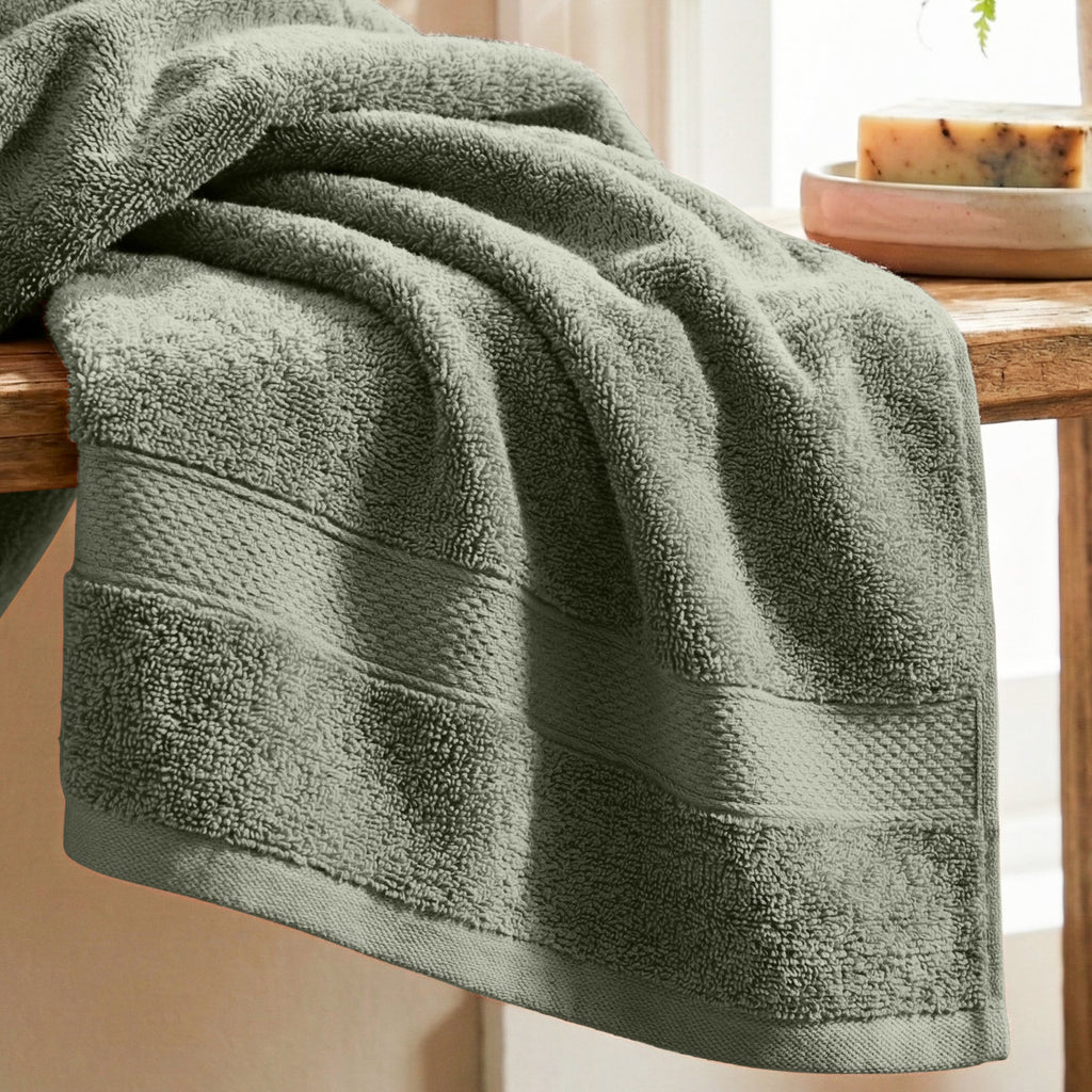 Bath Linen, Plush Towel Collection for Daily Bathroom Routines and Guest Baths, 5 Sizes and 15 Colors image 142