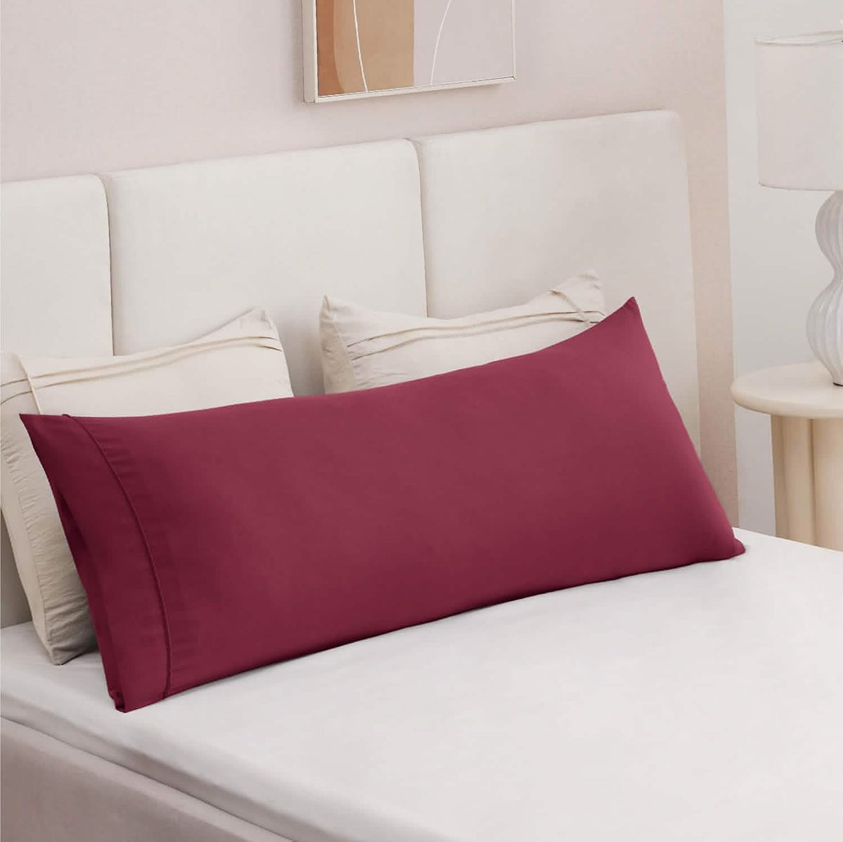 Decorative Pillow Sham, Fade and Stain Resistant Microfiber for Guest Rooms, Headboards and Everyday Bedroom Decor, 4 Sizes and 18 Colors image 142
