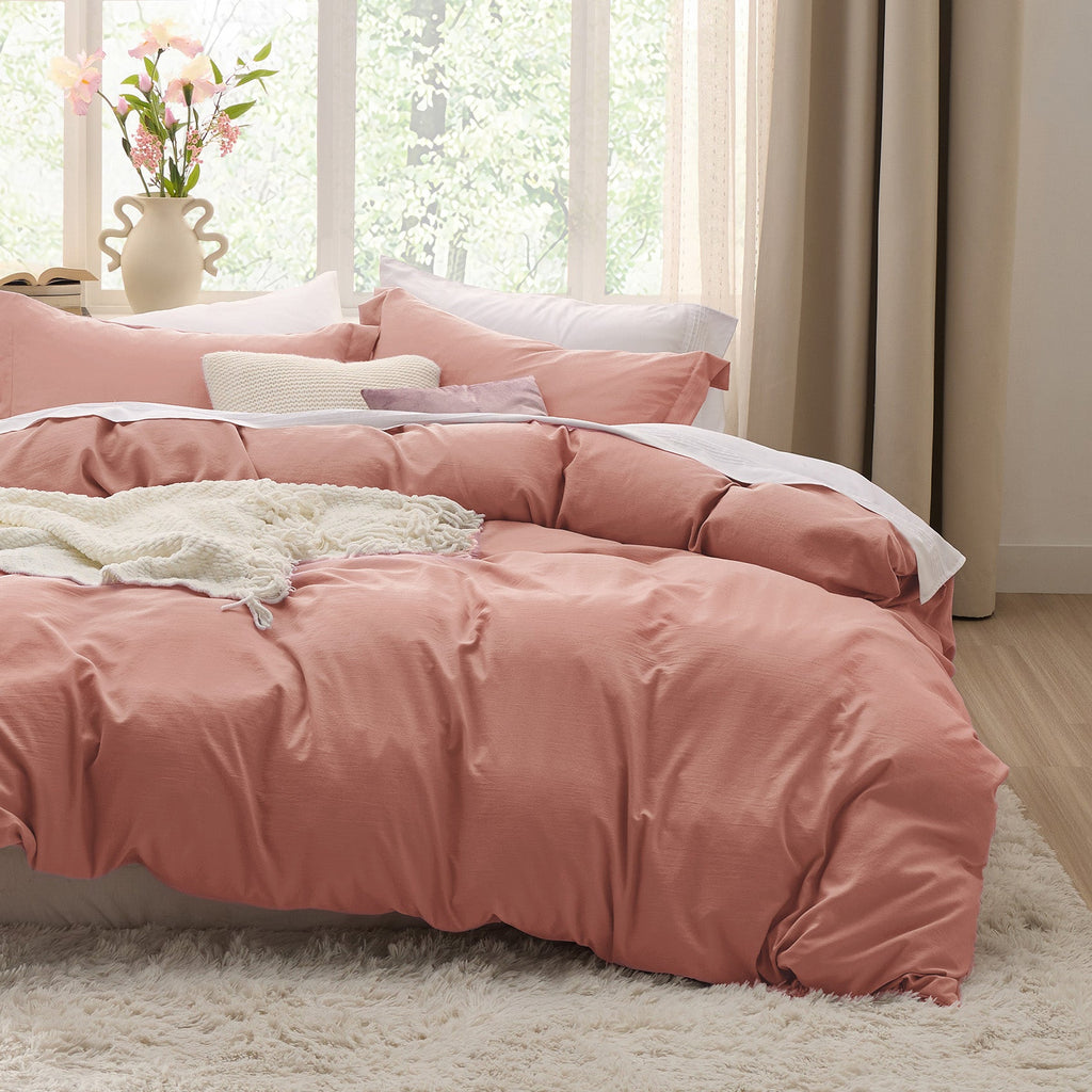 Duvet Cover Set, Ultra Soft Hypoallergenic Microfiber, Lightweight Design for Guest Rooms and Everyday Bedroom Styling image 146