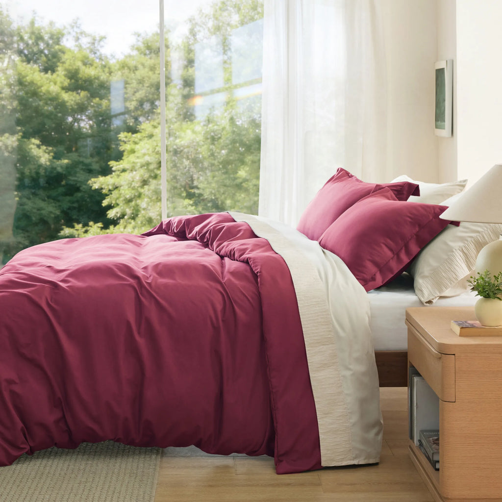Duvet Cover Set, Brushed Microfiber for Guest Rooms and Everyday Bedroom Styling, 9 Sizes and 36 Colors image 154