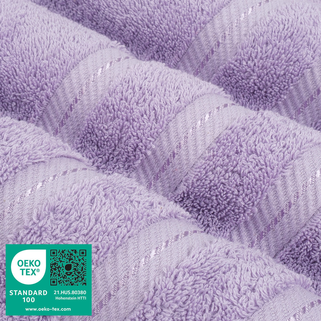Bath Towel Set, 100% Cotton Turkish Towels for Bathroom, 4 for Home Bathrooms and Everyday Care, 21 Color Options image 156