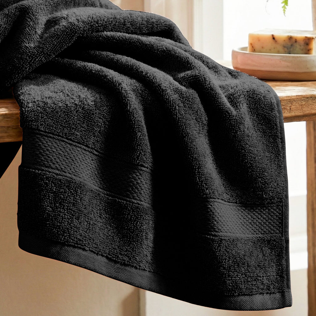 Bath Linen, Plush Towel Collection for Daily Bathroom Routines and Guest Baths, 5 Sizes and 15 Colors image 157
