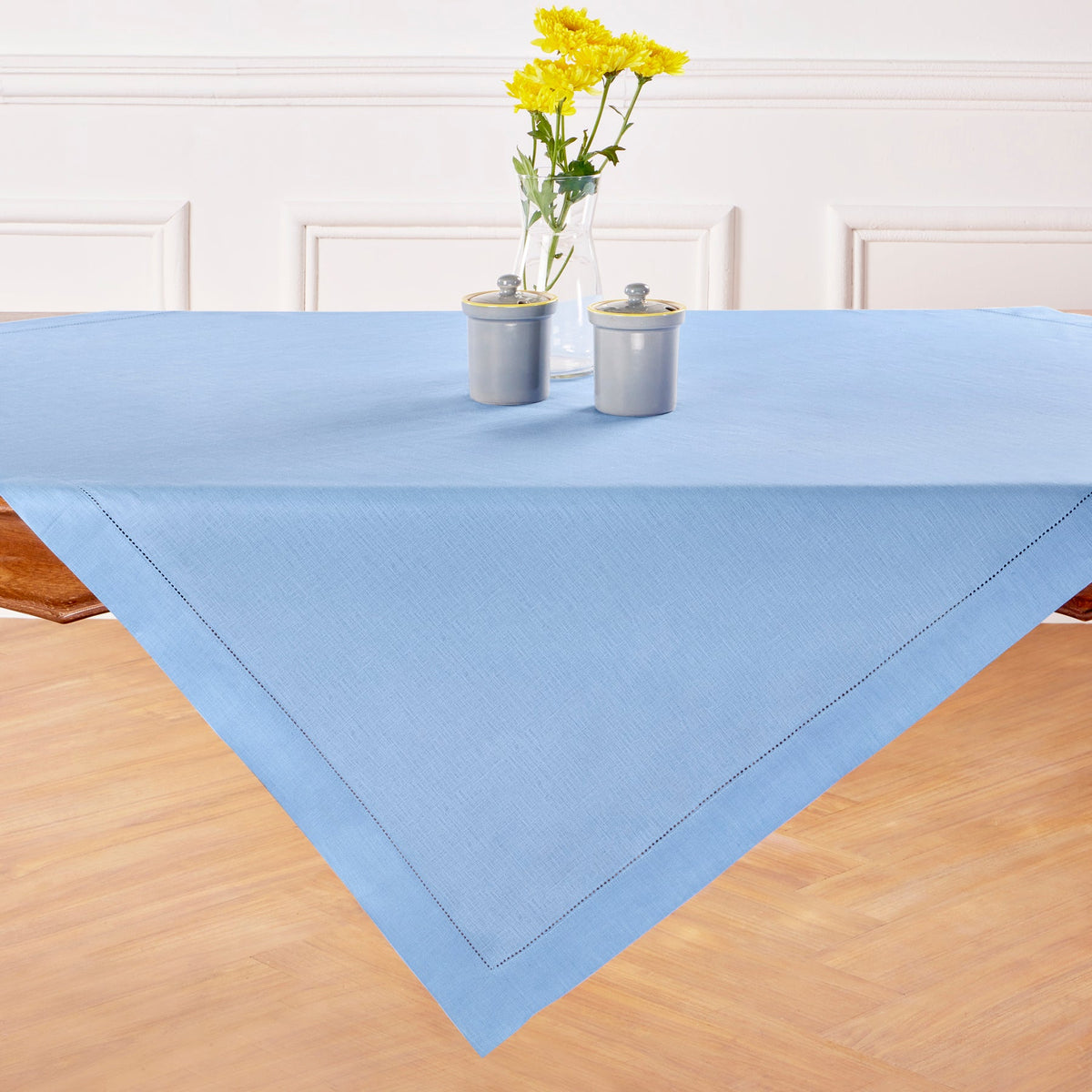 Cozy Throw Blanket, Classic Hemstitch Table for Sofas, Beds and Relaxing at Home, 29 Color Options image 162