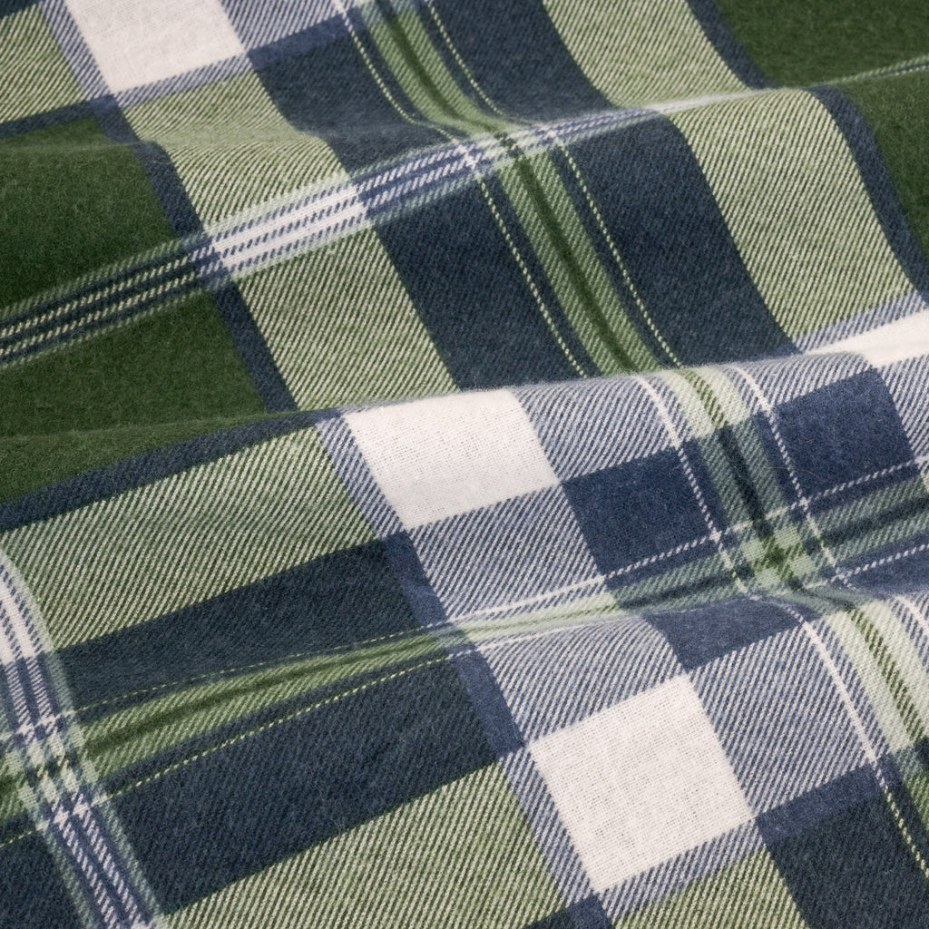 Bed Sheet Set, Cotton Flannel Prints for Master Bedrooms, Guest Beds and Daily Use, 7 Sizes and 30 Colors image 162