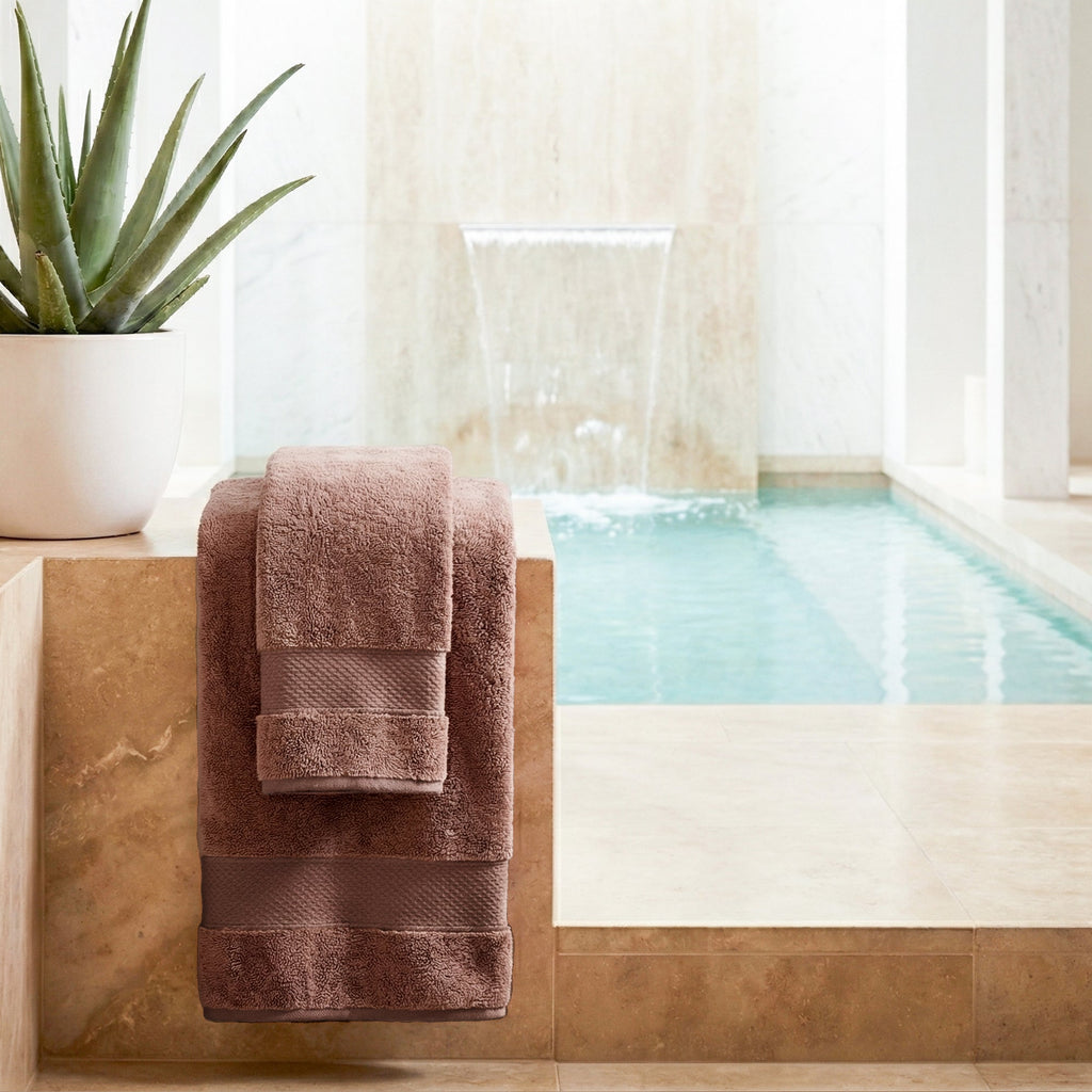 Bath Linen, Plush Towel Collection for Daily Bathroom Routines and Guest Baths, 5 Sizes and 15 Colors image 162