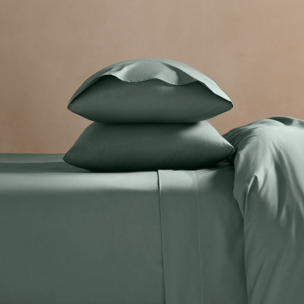 Duvet Cover Set, Classic Percale Last Call for Guest Rooms and Everyday Bedroom Styling, 3 Sizes and 18 Colors image 163